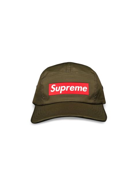 Supreme Inset Logo Camp Cap 'Olive'