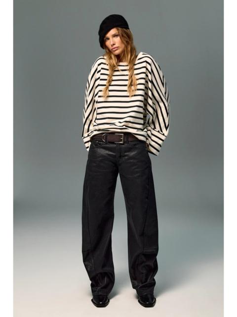 FREE PEOPLE We The Free Fable Coated Twisted Jeans