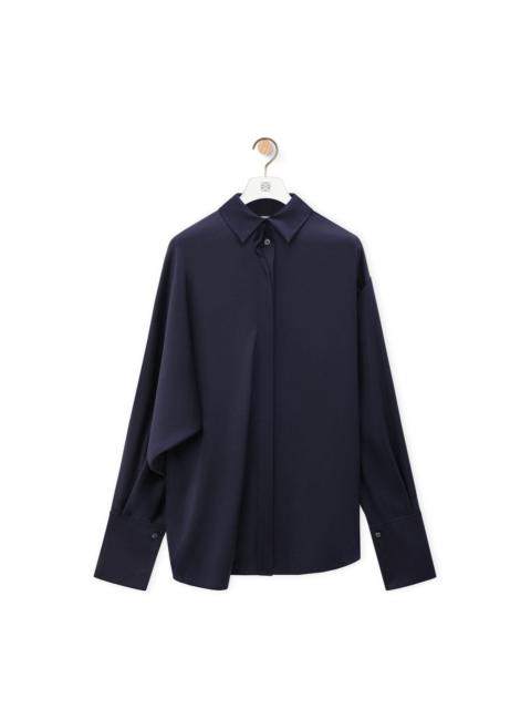 Loewe Draped shirt in silk