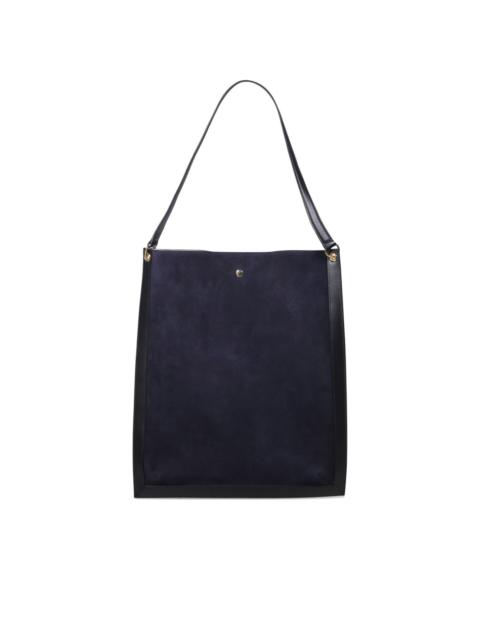 WANDLER suede leather shoulder bag