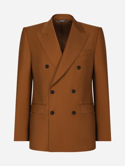 Dolce & Gabbana Double-breasted wool Sicilia-fit jacket