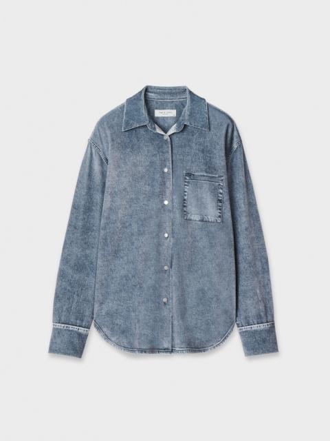 rag & bone rb Miramar Velvet Connie Shirt