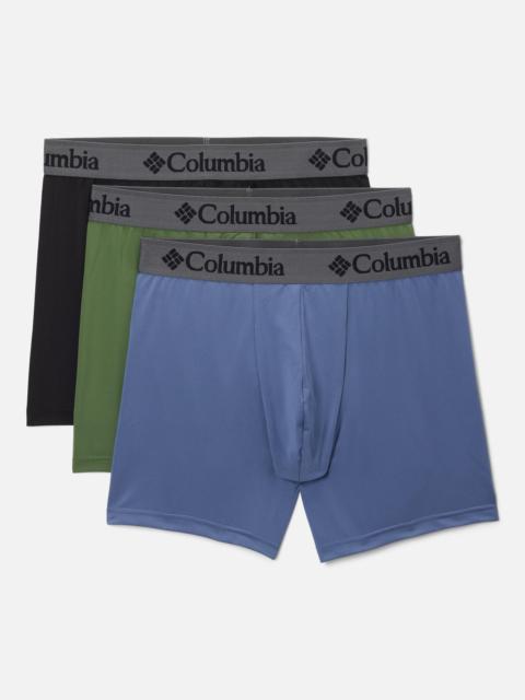 Columbia Men’s Stretch Support Pouch Boxer Briefs - 3 Pack