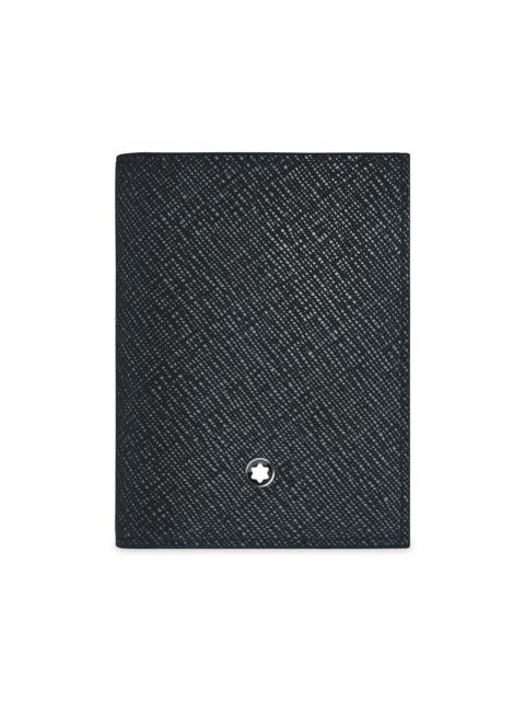 Montblanc Men's Sartorial Leather Card Case - Blue