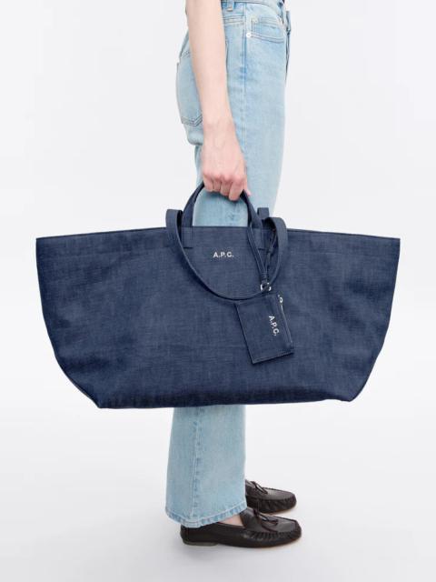 A.P.C. LE DRUMMER TOILE BAG