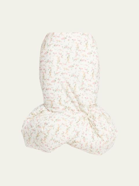 Marc Jacobs Floral Print Padded Bubble Hem Skirt