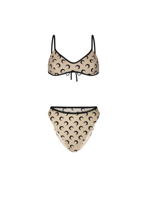 Marine Serre Printed Two-Piece Bikini