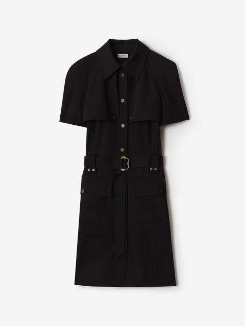 Burberry Wool Trench Dress