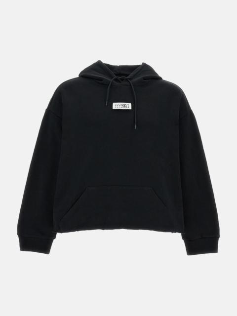 MM6 Maison Margiela Cropped Cut Sweatshirt