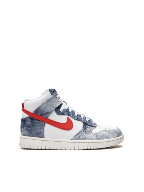 Dunk High "Washed Denim" sneakers