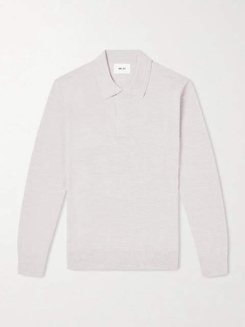 NN07 Emerson 6605 Wool Polo Shirt