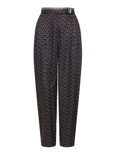 ANDRES OTALORA Seguirte Printed Straight-Leg Pants print