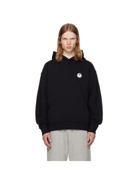 Palm Angels Black Palm Tree Regular Hoodie