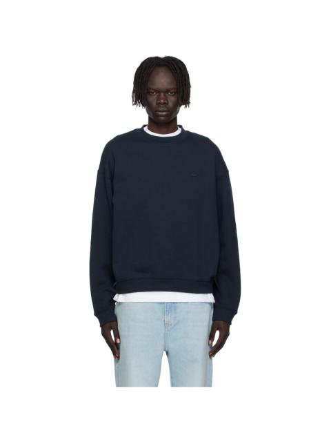 LACOSTE Navy Croc Signature Sweatshirt