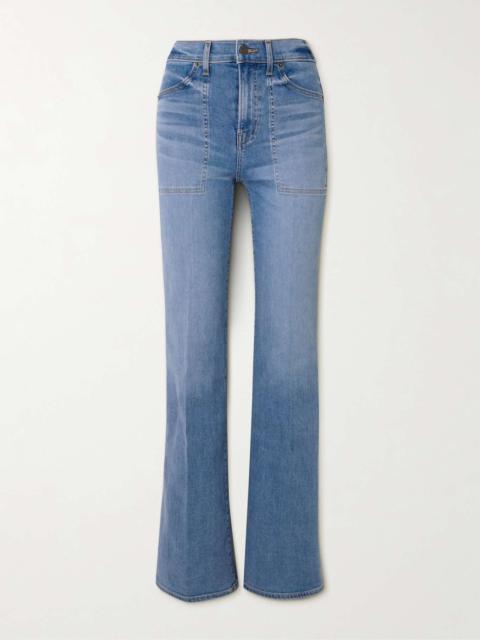 VERONICA BEARD Crosbie high-rise wide-leg jeans
