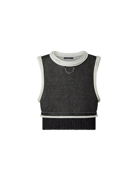 Louis Vuitton Triple Hem Tank Top