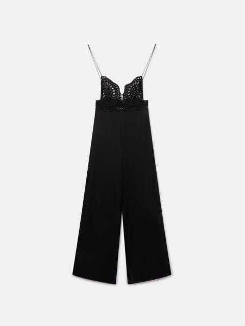 Stella McCartney Broderie Anglaise Bustier Jumpsuit