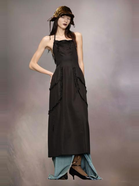 Silk apron