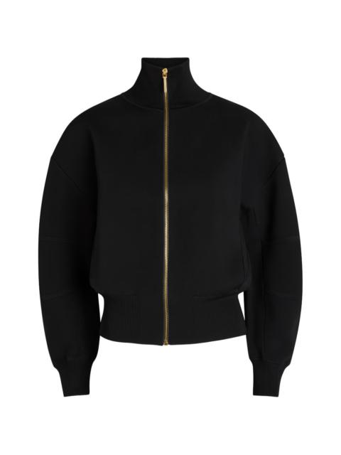 JOSEPH Milano zip fastening bomber jacket