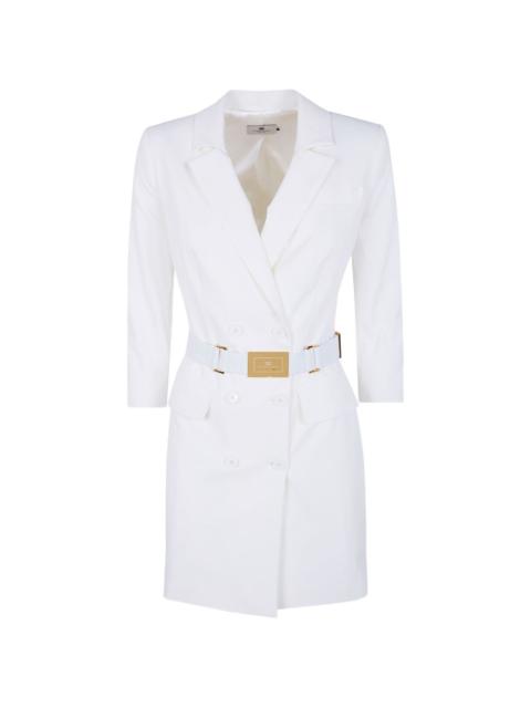 ELISABETTA FRANCHI double-breasted mini dress