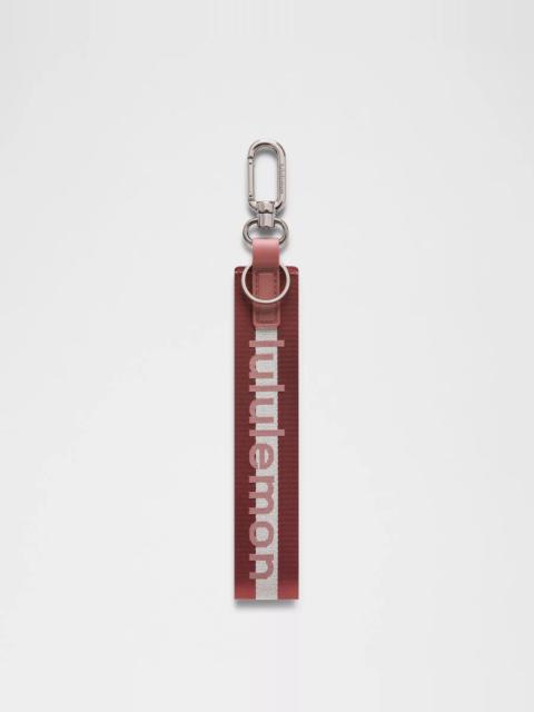 lululemon Never Lost Keychain *Reflective