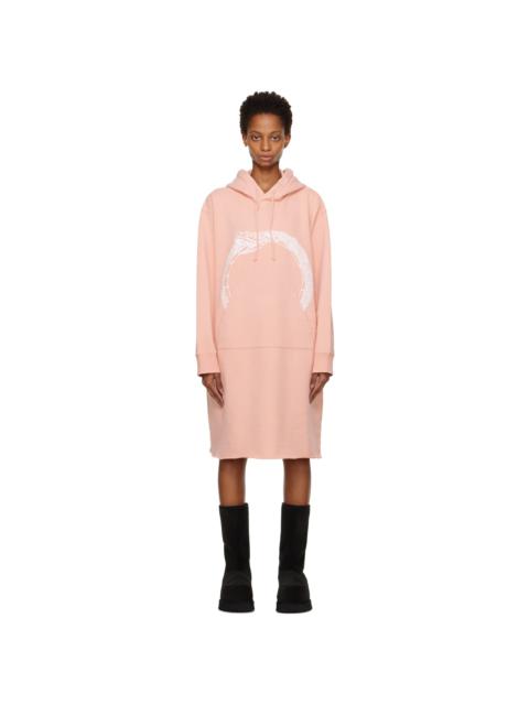 MM6 Maison Margiela Pink Oversized Minidress