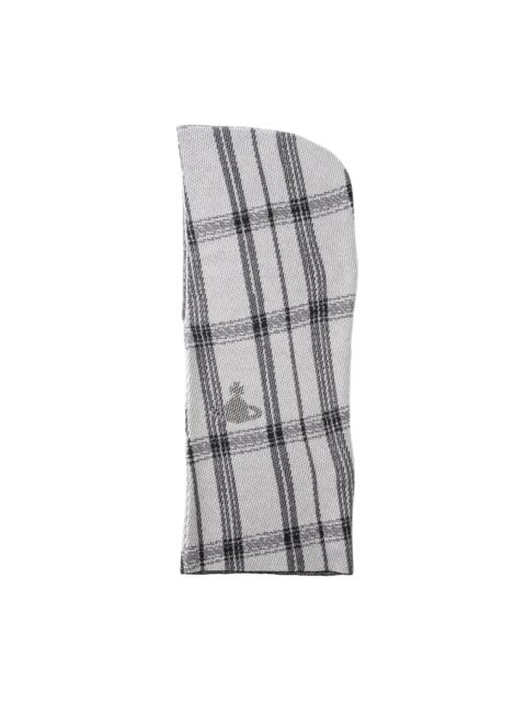 Vivienne Westwood BI TARTAN HOOD - BLACK
