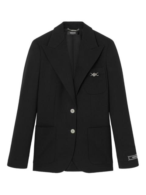 VERSACE buttoned blazer
