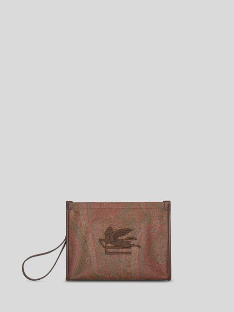 Etro MEDIUM ARNICA POUCH WITH PEGASO DETAIL