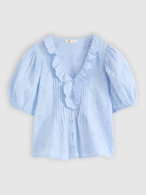 Levi's GISELLE RUFFLE BLOUSE