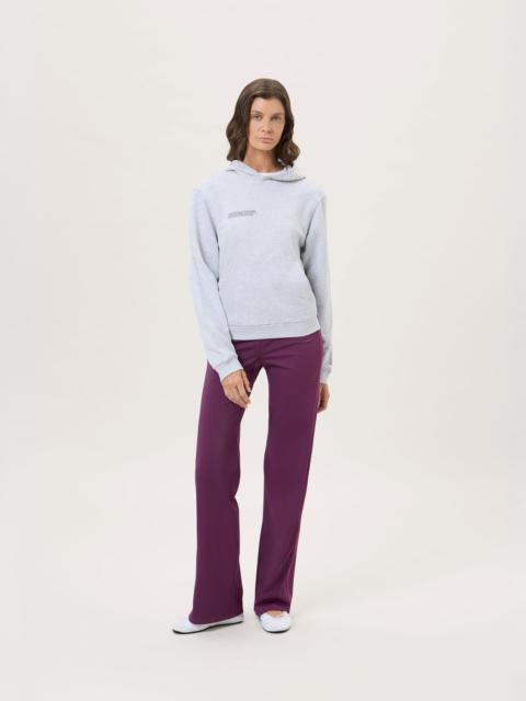 PANGAIA Womens Midweight Hoodie - Grey Marl