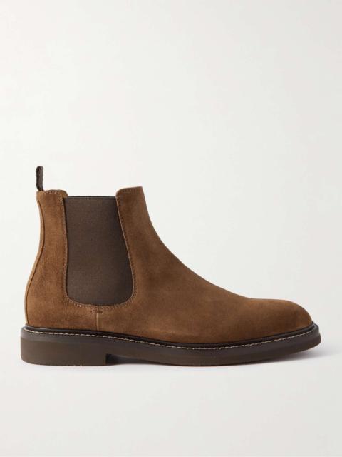 Brunello Cucinelli Suede Chelsea Boots