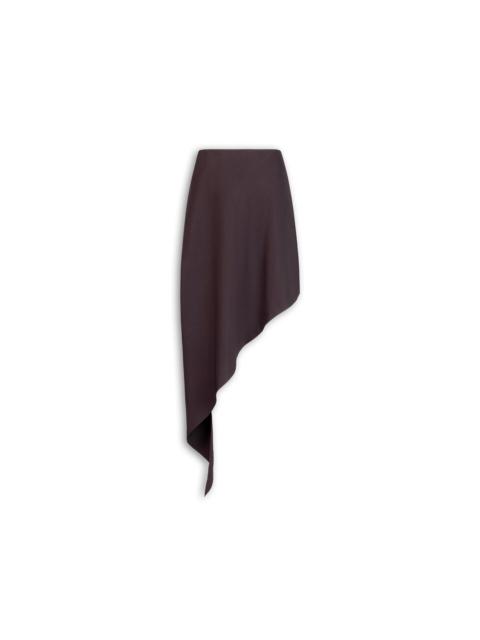 Alaïa POPLIN POINTED SKIRT