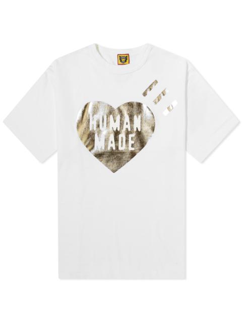 Human Made Metalic Heart T-Shirt