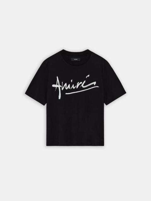 AMIRI AMIRI SCRIPT TEE