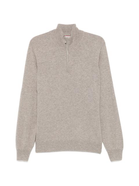 Brunello Cucinelli Brunello Cucinelli Quarter-zip Sweater