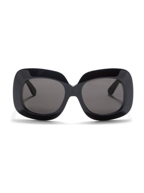 Valentino Vls-180a - Black / V-light Gold Sunglasses