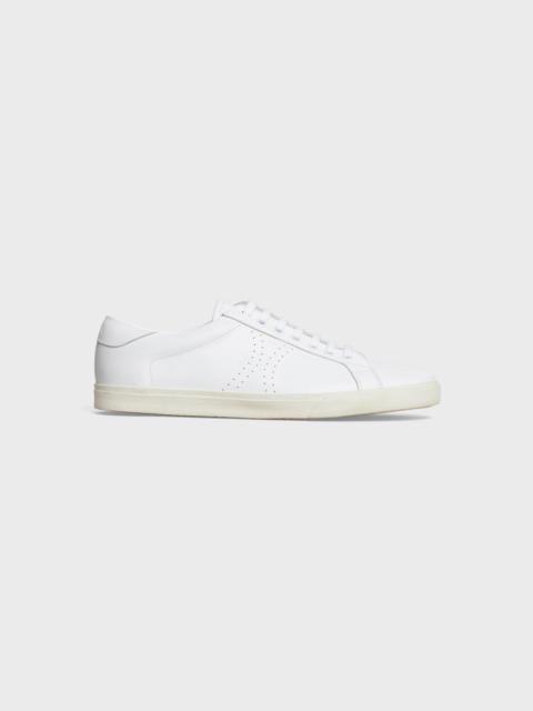 CELINE CELINE TRIOMPHE Low Lace Up Sneaker in Calfskin