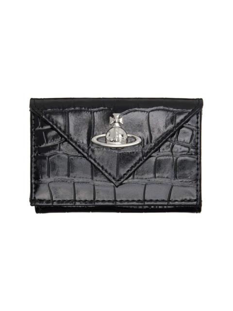 Vivienne Westwood Black Envelope Billfold Wallet