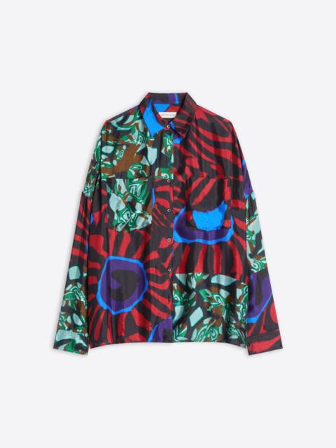 Dries Van Noten VISCOSE COCOON SHIRT