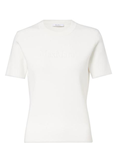 Max Mara Adelio Crepe T-Shirt With Logo