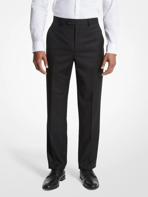 MICHAEL KORS Modern-Fit Wool Blend Suit Pants