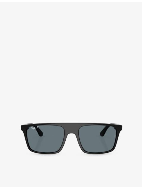 Ray-Ban RB2222 Square-Frame Acetate Sunglasses