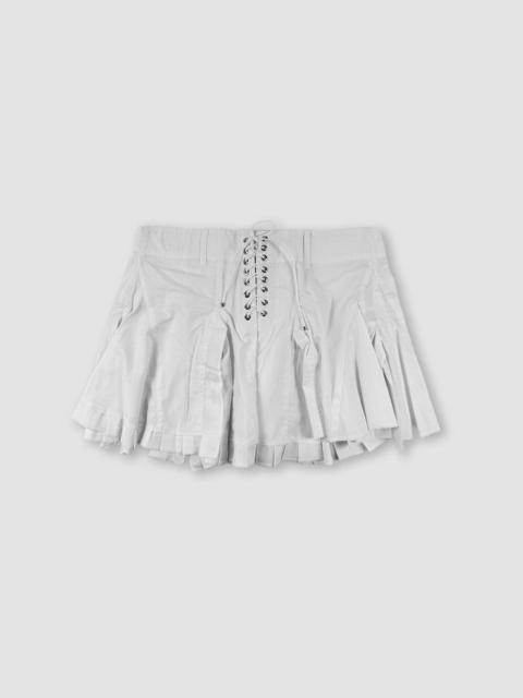LUDOVIC DE SAINT SERNIN Ruffle mini skirt