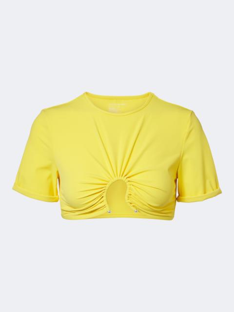 CHRISTOPHER ESBER Cutout bikini top