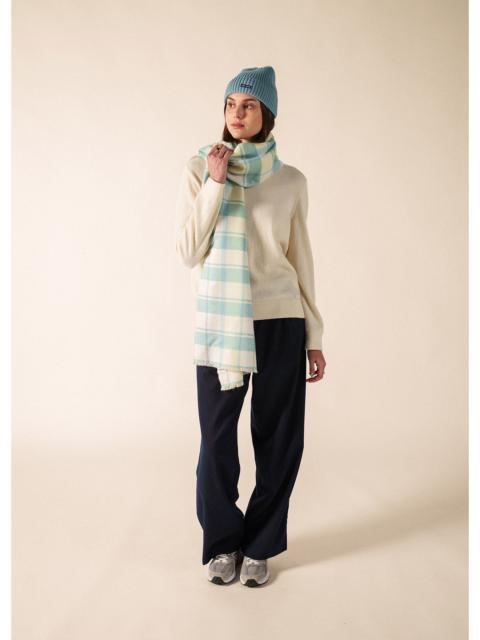 SAINT JAMES CARREAUX SCARF - Plaid Wool Blend Scarf
