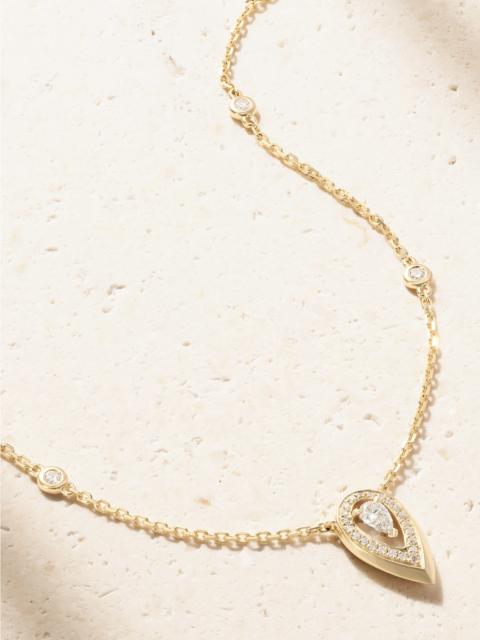 MESSIKA Fiery 18-karat Gold Diamond Necklace