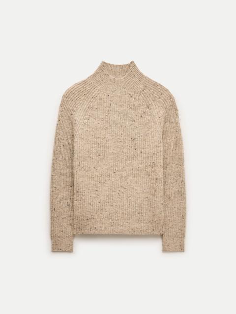 J.CREW Mockneck sweater in wool