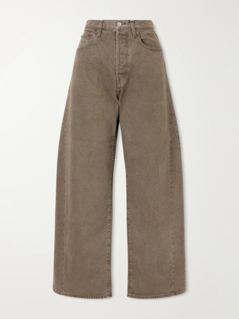 ssstein Deformation High-rise Wide-leg Jeans