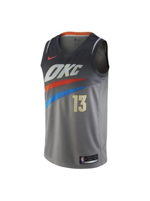 Nike Nike Paul George City Edition Swingman Jersey 13 Gray 912134-041